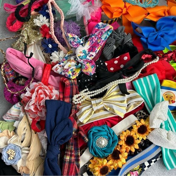 57 Piece Hair Accessories Headband Lot main image 13